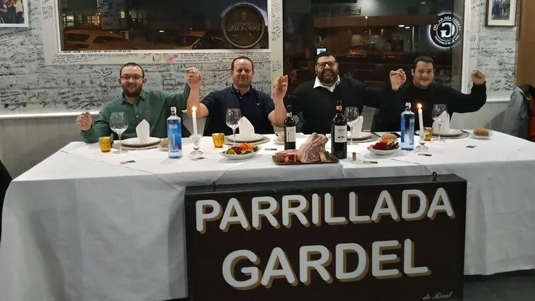 Participantes del concurso Gardel
